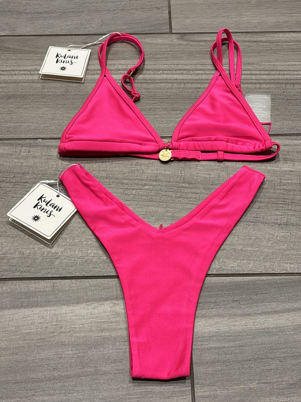 Kulani Kinis bikini set XS- Posh Pink